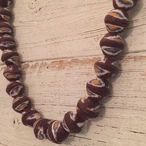 Boho Trade Bead Necklace